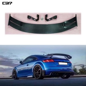 Nouveau <span class=keywords><strong>Becquet</strong></span> Aileron Arrière en Fibre de Carbone Véritable pour <span class=keywords><strong>Audi</strong></span> <span class=keywords><strong>TT</strong></span> TTS TTRS <span class=keywords><strong>MK3</strong></span> – Accessoire de Style TTRS - Product Image 2