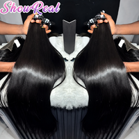 Lot de Cheveux Humains Naturels Bruts Cambodgiens Lisses comme des Baguettes, Vierge Non Traitée, Grade 15A, Double Tirage, Cheveux Bruts Vietnamiens – Vente en Gros