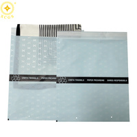 Pochette en papier biodégradable de vente chaude sac en papier ciré plat sac d'expédition sacs en verre pour vêtements chaussettes vêtement
