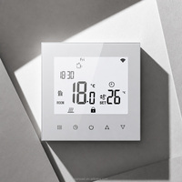 Thermostat intelligent Tuya, contrôleur de température à distance, thermostat 16A, chauffage au sol électrique, compatible Google Home Alexa