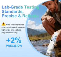 YIERYI Testeur de qualité de l'eau intelligent 9-en-1, analyseur numérique de TDS pour l'hydroponie, l'aquarium, la piscine, l'eau potable
