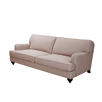 Meubles de salon modernes de style français canapé-lit en tissu durable et chaise de loisirs pour la maison et les hôtels