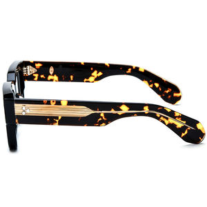 Lunettes en Acétate Femme 2025 Nouveau Design de Marque Monture Carrée Homme Épaisse Lunettes Optiques Verres Personnalisés - Product Image 6