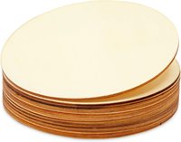 Rustique naturel tranché grand rond inachevé plaque en bois blanc 16 pouces cercles d'artisanat en bois pour bricolage artisanat porte cintre
