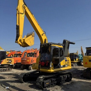 Excavatrice hydraulique sur chenilles Komatsu PC130 d'occasion de 13 tonnes, durable et populaire pour l'exploitation minière - Product Image 1