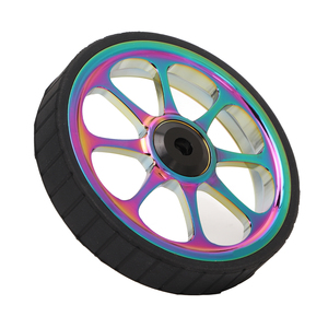 Roue facile à monter en alliage d'aluminium pour vélo pliant, roulement élargi de 82 mm, pour <span class=keywords><strong>Brompton</strong></span> 3sixty, colorée - Product Image 4