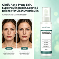 Vente en gros OEM : Soin Visage Hydratant Anti-Acné et Resserre les Pores à l'Acide Kojique, Vitamine B5, Acide Azélaïque, Thé Vert et Vitamine E