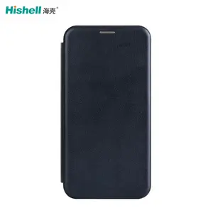 Casing Ponsel Kulit PU Impor iPhone 12, Casing Penutup Ponsel Kulit PU Kustom untuk iPhone 12