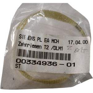 สายพานไทม์มิ่งแบบฟันเฟือง NEW PLC 00334936-01 Zahnriemen T2 / DLM1 อะไหล่ - Product Image 1