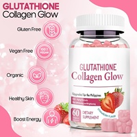 Bonbons gélifiés au collagène Fulife avec vitamine C, zinc, biotine, antioxydant pour la beauté des adultes, éclaircissement de la peau et soutien de la santé cutanée