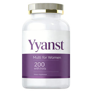 Cápsulas de Multivitaminas de Alta Potencia para Mujeres, OEM/ODM, para Equilibrio Hormonal y Belleza, Bajas en Carbohidratos y Azúcar, Dosis Personalizable - Product Image 1