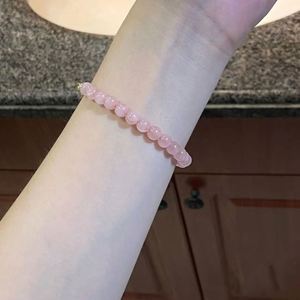 Imitation Hetian Jade <b>Bracelet</b> Chinese Style Pink <b>Beaded</b> Safety Buckle Buddha Bead Natural Lucky Beads <b>Bracelet</b> - Product Image 5