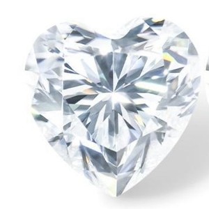 Moissanite Heart-Shaped Loose Stone Super White D Grade Ex Cut For Jewelry Making - Product Image 2