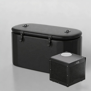 ICEGALAX Fitness Recovery Portable Icebath SPA Tub Ice Water Therapy Bath Tub Inflatable Cold Plunge Tub Barrel with Chiller - Product Image 1