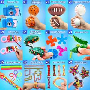 2025 New Trend Office <b>Desk</b> Fidget Slider 125pcs Premium <b>Mini</b> Silicone Fidget Toys Customizable Gag Toys for Kids Adults Sensory - Product Image 4