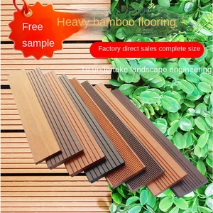 Pavimentazione Moderna in Bambù <span class=keywords><strong>per</strong></span> <span class=keywords><strong>Esterni</strong></span>, Anticorrosiva, <span class=keywords><strong>per</strong></span> Terrazze, Giardini, Cortili e Balconi, Impermeabile e Resistente all'Umidità, Spazzolata - Product Image 2