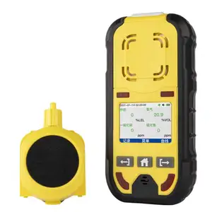 Portable gas detector 4 in 1 gas alarm sulfur dioxide gas detector supplier