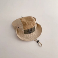 Sombrero de Pescador de Ala Ancha de Secado Rápido, Gorra Delgada y Transpirable con Protección Solar para Niños, para Salidas de Primavera y Verano