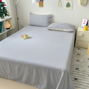 Parure <span class=keywords><strong>de</strong></span> lit 4 pièces en pur coton brossé 200TC, chaude pour l'hiver, vente en gros, <span class=keywords><strong>housse</strong></span> <span class=keywords><strong>de</strong></span> <span class=keywords><strong>couette</strong></span>, OEM ODM OEKO TEX REACH, saison froide - Product Image 6