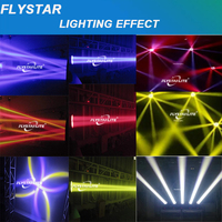 Éclairage de tête mobile LED Super Beam 4x25W RGBW pour mariage, concert, théâtre, scène et utilisation hôtelière