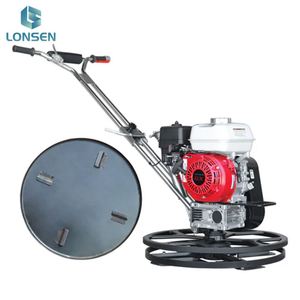 CTE424 Small <b>Walk</b> Behind Concrete Edge Corner Power Trowel <b>Machine</b> - Product Image 1
