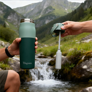 Borraccia Termica Innovativa Senza BPA 680ml/1000ml in Acciaio Inox a Doppia Parete con Filtro al Carbone - Product Image 6