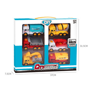 Superior Screw Assembly Engineering Vehicle Toy Set For Kids 3-6 Years Old <b>Plastic</b> Inertia Car DIY Building <b>Blocks</b> - Product Image 5