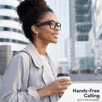 Nuevas Gafas Inteligentes con IA 2026, Grabación de Video 1080P, Llamadas de Audio, Protección de Privacidad, Transferencia WiFi, Carga Rápida de 400mAh, IPX-5