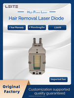 Diode laser à canal macro empilée verticale 1200W 808nm LT HPL pour réparation de pièces à main, réparation de stack de diodes laser haute puissance ALMA