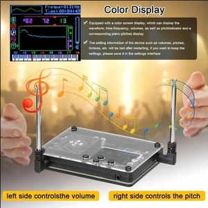 Mini Theremin, instrument de musique électronique vintage, multi-sons, jouet musical créatif avec écran OLED - Product Image 4