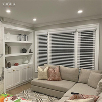 Estilo Europeo Interior Baño Dormitorio Decoración Blackout Motorizado Shangrila Roller Shade para Windows Eléctrico