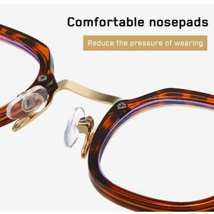 ファッショナブルなレトロな新しいメンズメガネブルーライトプロテクション、多彩なメガネ - Product Image 2