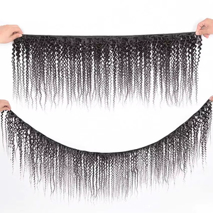 Extensions de Cheveux Bouclés Kinky Curly <span class=keywords><strong>Remy</strong></span> 100% Naturels – Couleur Naturelle – Possibilité de Commande de 1/3/4 Paquets – Cheveux Brésiliens - Product Image 4