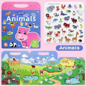 Busy <b>Book</b> for Toddlers <b>Educational</b> Multi-Colour Sticker Activity Travel Toy and Birthday Gift for Boys and Girls - Product Image 2