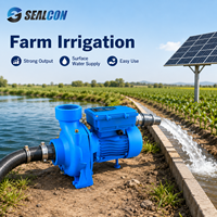 Pompe centrifuge de surface à énergie solaire 3HP, économie d'énergie, hors réseau, pour transfert d'eau solaire à usage agricole