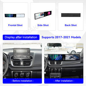 MOOKAKA Dual 12,3 pulgadas Android 15 para Toyota <span class=keywords><strong>Yaris</strong></span> L 2017-2021 coche estéreo Multimedia GPS Navi inalámbrico <span class=keywords><strong>CarPlay</strong></span> unidad principal Radio - Product Image 5