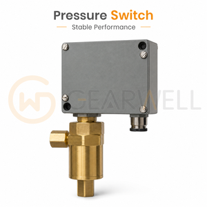 Interruptor de Presión Trafag 924.1177.937, 0-6 Bar, IP65, Interruptor de Control de Presión Industrial para Equipos de Automatización - Product Image 1