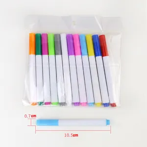 Farbiger fluoreszierender Marker-Stift löschbarer flüssiger Kreide-Marker