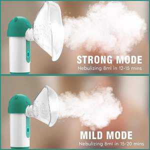 Produk baru <span class=keywords><strong>Nebulizer</strong></span> portabel jaring bayi Mini medis listrik untuk anak-anak dengan baterai dapat diisi ulang - Product Image 2