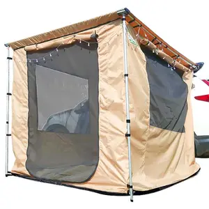 Custom Waterproof Sunshade Portable Changing Room Toilet Privacy Car Side Awning Shower Tent