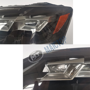 Accessoires de voiture Maictop Conversion Grille de pare-chocs avant Phare pour GS350 GS250 2012 2013 Upgrade to 2016 GSF Style - Product Image 4