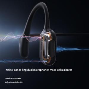 SHOKZ <span class=keywords><strong>OpenRun</strong></span> Pro S811 MINI écouteurs à conduction osseuse sans fil pour le sport longue endurance LED anti-sueur pour la natation Bluetooth - Product Image 6