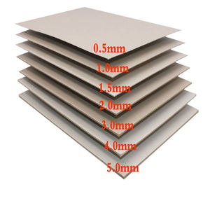Thick Grey <b>Laminated</b> Cardboard Sheet Customizable Design Recyclable <b>Paper</b> Board - Product Image 2