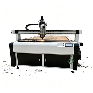 Machine de découpe à couteau oscillant 1,6x2,5m, à tête unique, pour cuir, tissu et mousse EVA - Product Image 5
