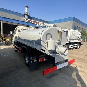 Camion de drainage des eaux usées de 5000 litres, camion de nettoyage des égouts, camion de vidange par aspiration, camion de nettoyage des fosses septiques, camion de nettoyage des canalisations - Product Image 6