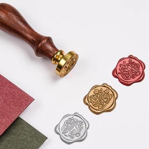 <strong>Celtic</strong> Knot Wax Seal Stamp Personalized Text Edge Instant Ship - Product Image 6