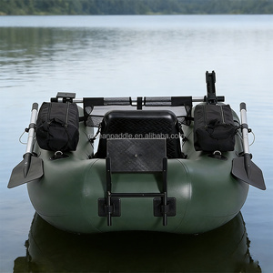 Bateau de pêche gonflable compact et économique en PVC pour 1 personne - Product Image 2