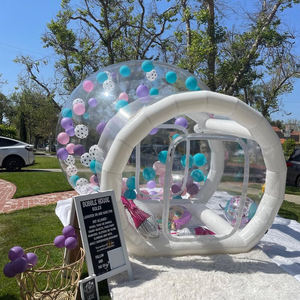 Approvisionnement d'usine maison de saut à bulles gonflable transparente tente de pavillon à bulles gonflable maison de rebond de ballon gonflable à vendre - Product Image 4