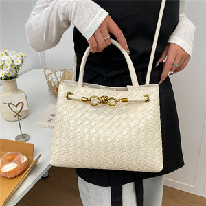 Bolsos de Hombro Populares con Textura Tejida, Bolsos de Mano de Lujo Modernos para Mujer, Nuevos Bolsos Cruzados Primavera 2026 - Product Image 3