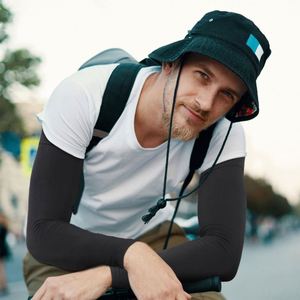 Mangas Largas Deportivas Transpirables con Protección Solar UPF 50 UV para Hombre, Ideales para Baloncesto, Fútbol, Ciclismo, Pesca y Béisbol - Product Image 4